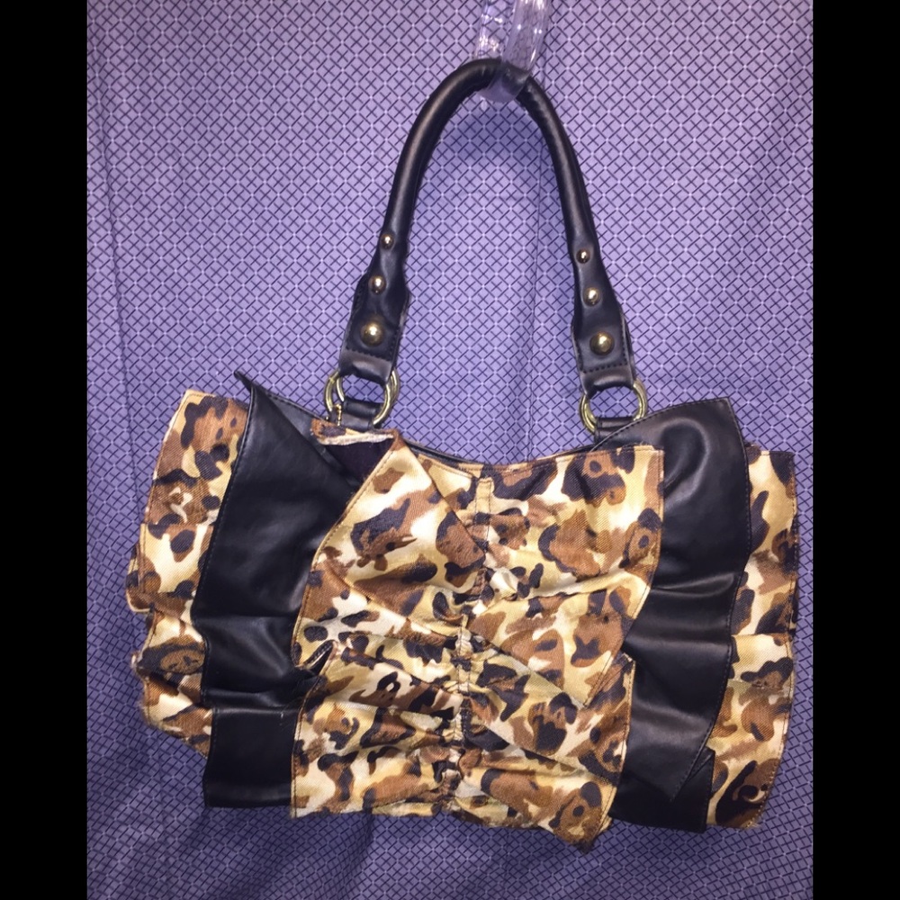Rampage’s Camo Ruffle Hobo